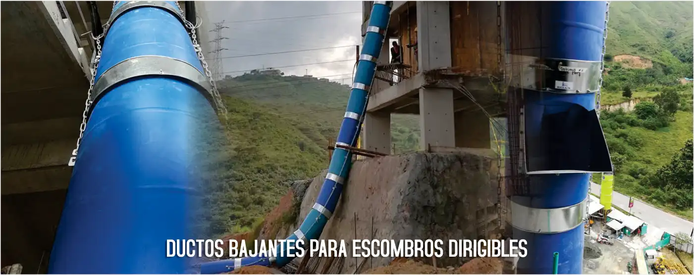 Ductos_bajantes_para_escombros_dirigibles_ tecnologia_constructiva